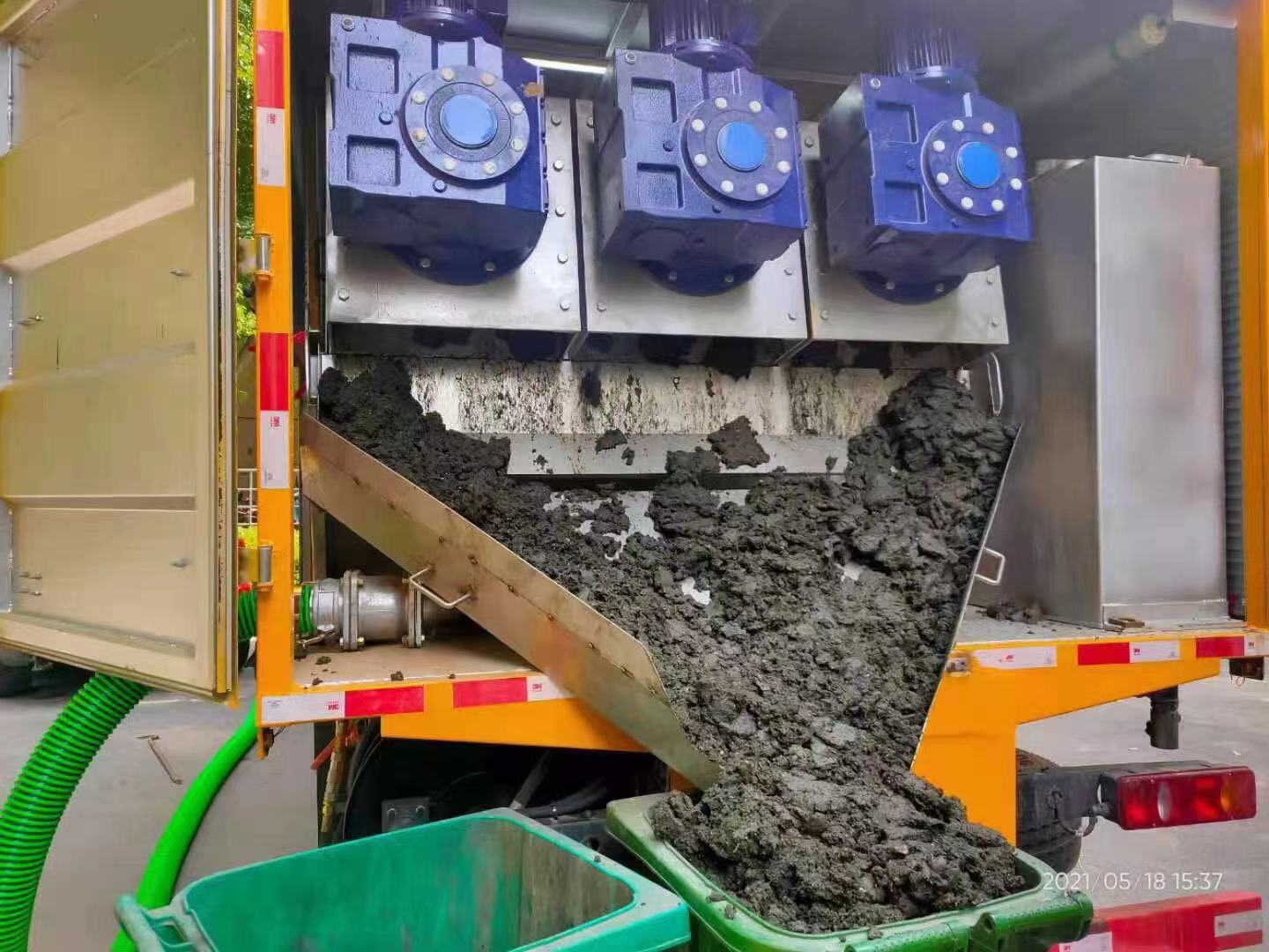 柳州化粪池清掏城市维护站-泥浆净化干湿分离处理